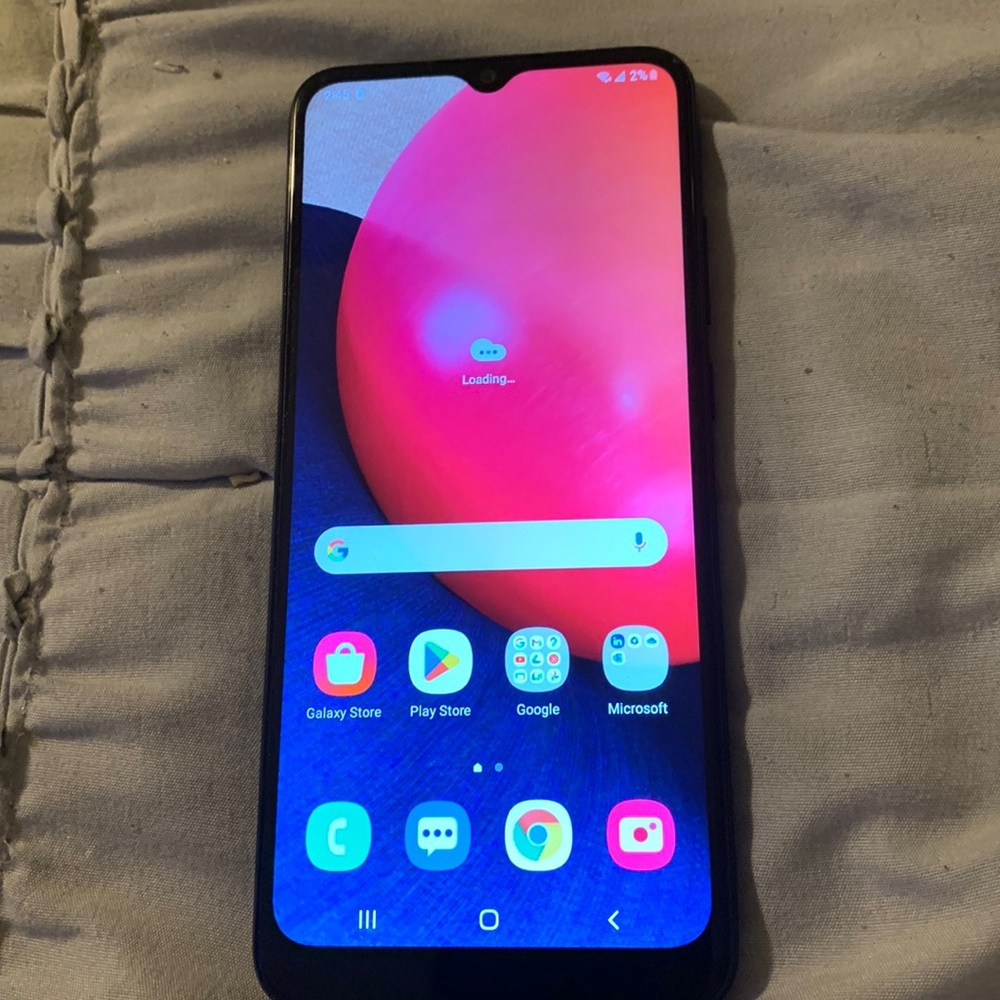 Samsung Galaxy A02s phone